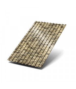 Профилированный лист C21х1000-0.5 ECOSTEEL Песчаник