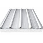 Кровельные сэндвич панели с алюминиевым листом