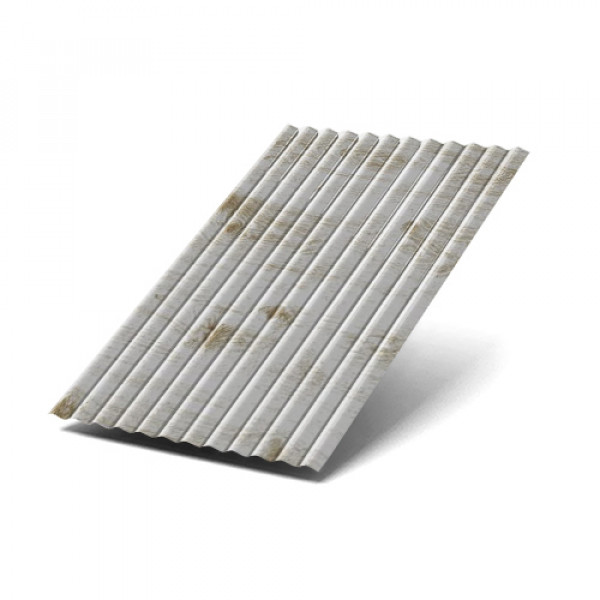 Профнастил МП18х1100-0.5 ECOSTEEL-MA Беленый Дуб