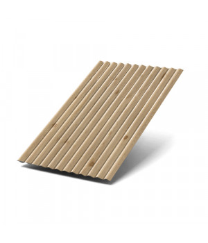 Профнастил МП18х1100-0.5 ECOSTEEL-MA Сосна