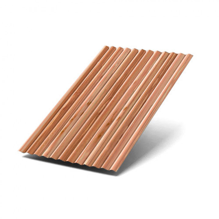 Профнастил МП18х1100-0.5 ECOSTEEL-T Кедр