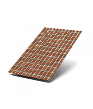 Профнастил МП18х1100-0.5 ECOSTEEL Кирпич