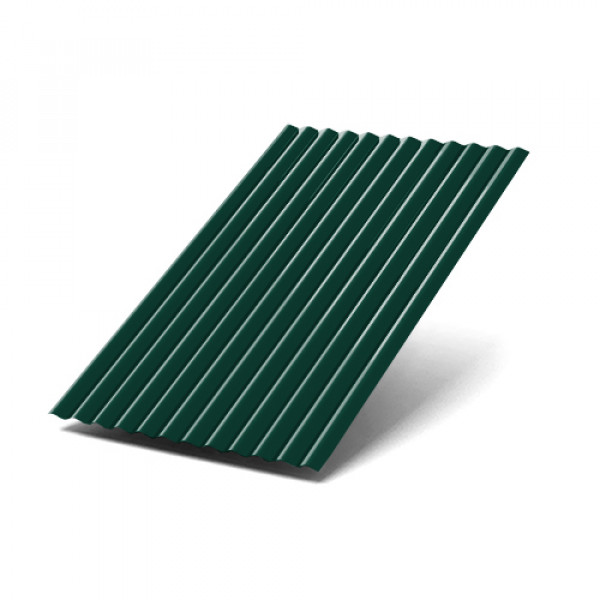 Профнастил МП18х1100-0.45 Полиэстер RAL6005