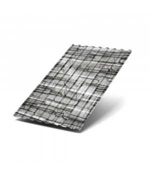 Профилированный лист МП20х1100-0.5 ECOSTEEL Белый Плитняк