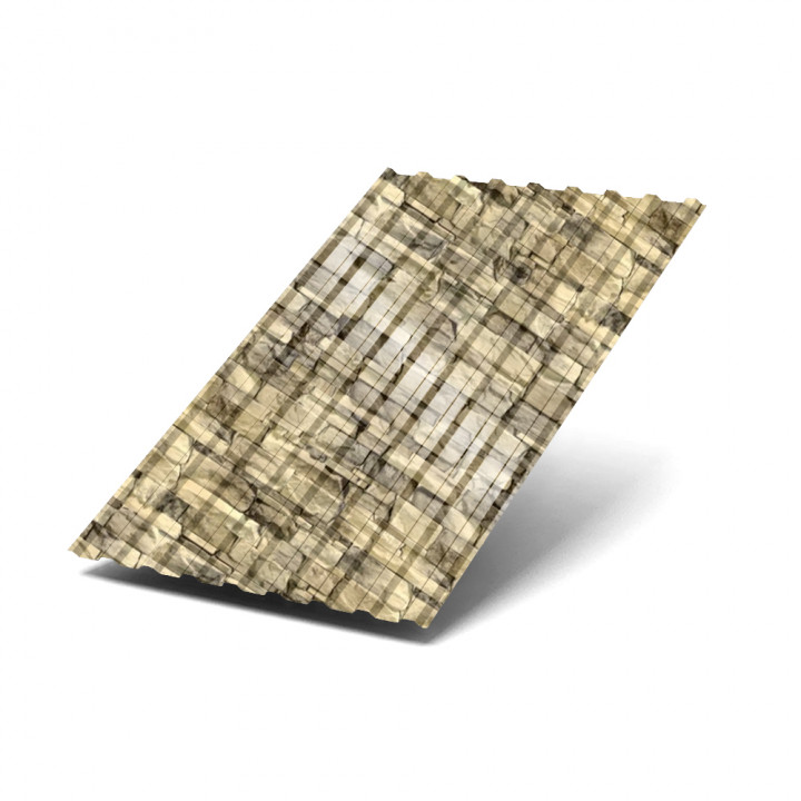 Профилированный лист МП20х1100-0.5 ECOSTEEL Песчаник