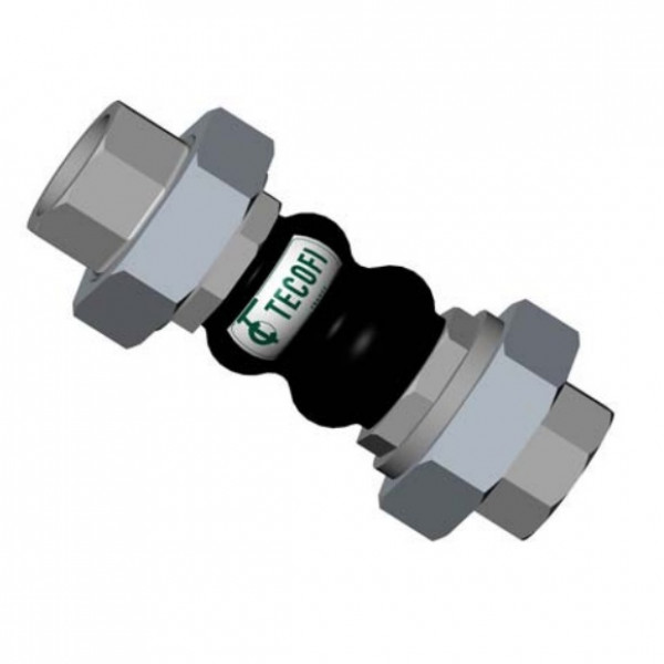 Компенсатор DI Ду15 Ру10 муфта-муфта 7140 Tecofi