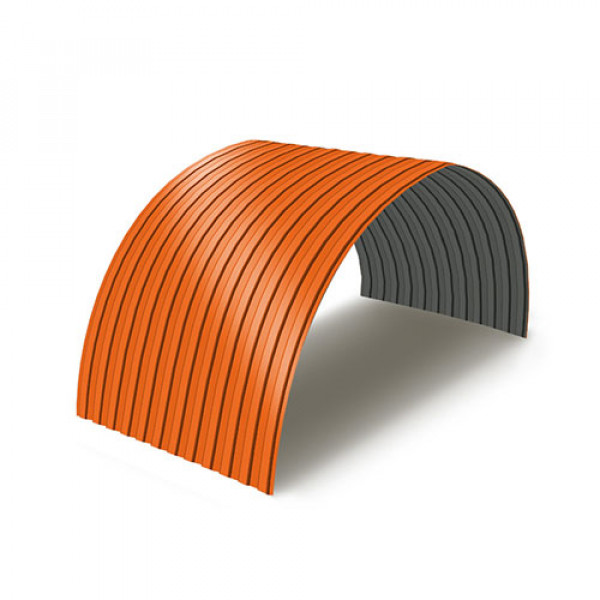 Профнастил МП10ПГ-0.5, Ширина-1100, RAL 2004, Полиэстер