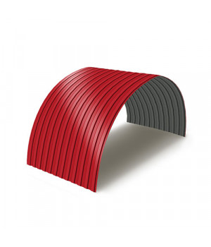 Профнастил МП10ПГ-0.7, Ширина-1100, RAL 3020, Полиэстер