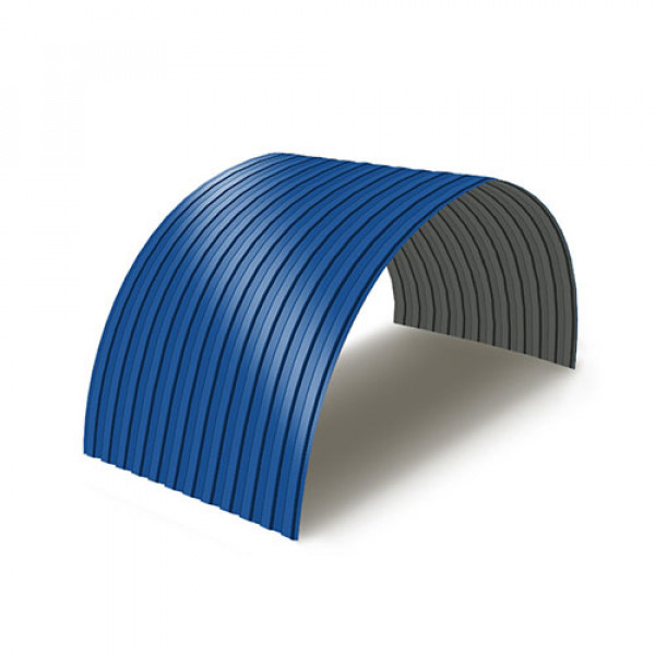 Профнастил МП10ПГ-0.65, Ширина-1100, RAL 5005, Полиэстер