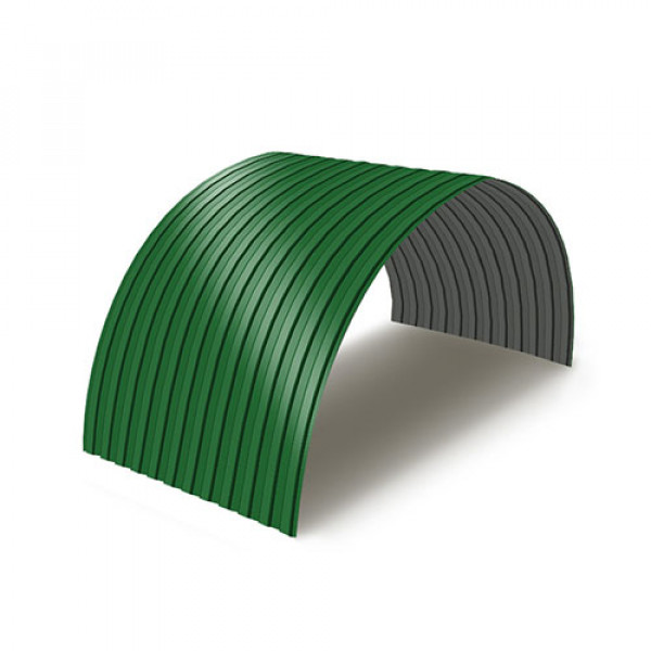 Профнастил МП10ПГ-0.5, Ширина-1100, RAL 6002, Полиэстер