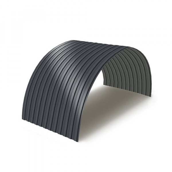 Профнастил МП10ПГ-0.5, Ширина-1100, RAL 7024, Полиэстер