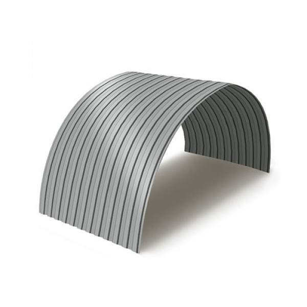 Профнастил МП10ПГ-0.7, Ширина-1100, RAL 9006, Полиэстер