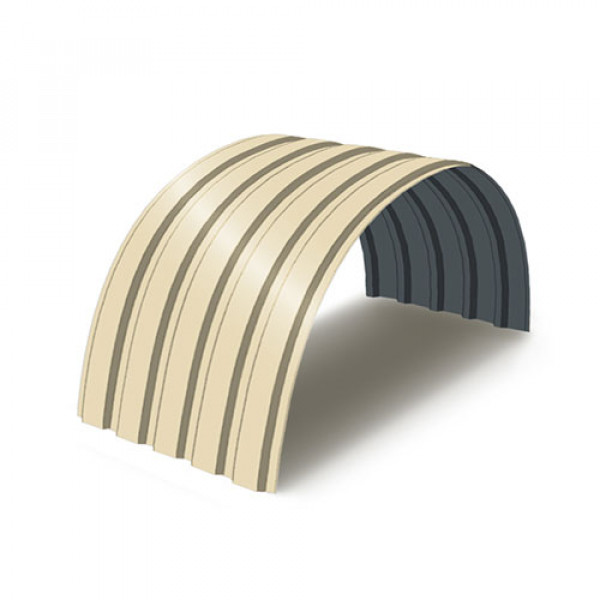 Профнастил МП35ПГ-0.45, Ширина-1035, RAL 1015, Полиэстер