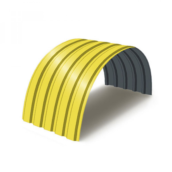 Профнастил МП35ПГ-0.7, Ширина-1035, RAL 1018, Полиэстер