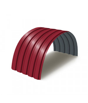 Профнастил МП35ПГ-0.45, Ширина-1035, RAL 3003, Полиэстер