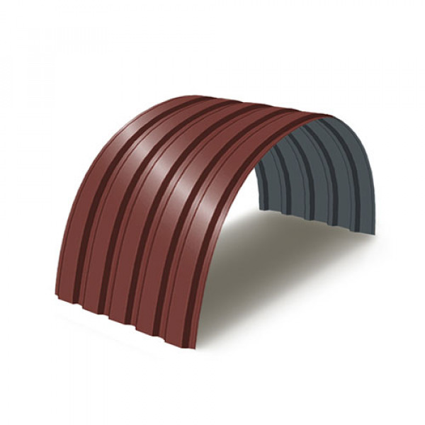 Профнастил МП35ПГ-0.5, Ширина-1035, RAL 3009, Полиэстер