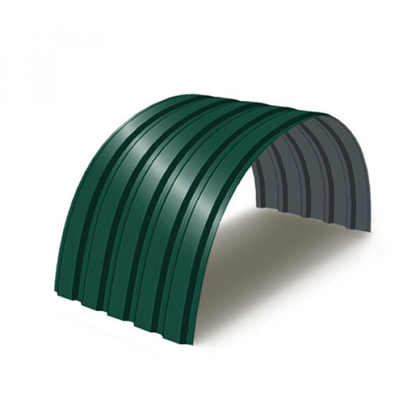 Профнастил МП35ПГ-0.45, Ширина-1035, RAL 6005, Полиэстер