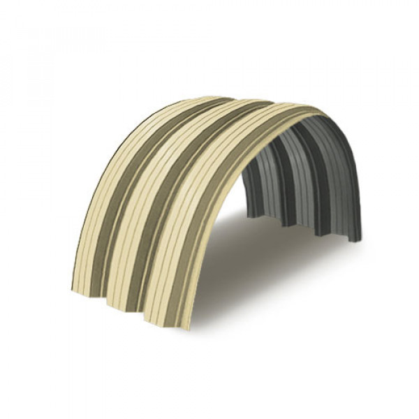 Профнастил Н114ПГ-0.65, Ширина-750, RAL 1014, Полиэстер