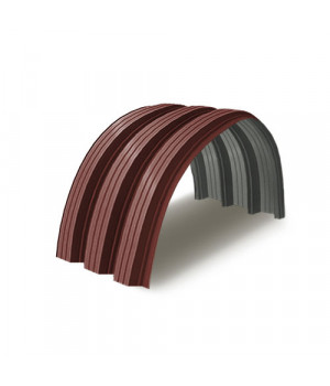 Профнастил Н114ПГ-0.85, Ширина-750, RAL 3009, Полиэстер