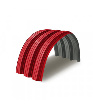 Профнастил Н114ПГ-0.85, Ширина-750, RAL 3020, Полиэстер