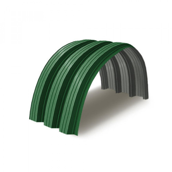 Профнастил Н114ПГ-0.65, Ширина-750, RAL 6002, Полиэстер