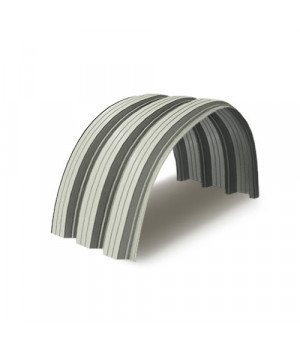 Профнастил Н114ПГ-0.85, Ширина-750, RAL 9002, Полиэстер