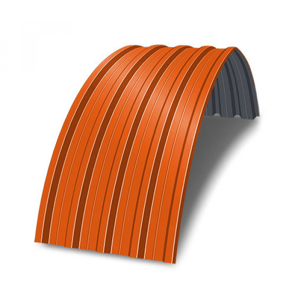Профнастил Н60ПГ-0.7, Ширина-845, RAL 2004, Полиэстер