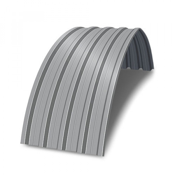 Профнастил Н60ПГ-0.65, Ширина-845, RAL 7004, Полиэстер