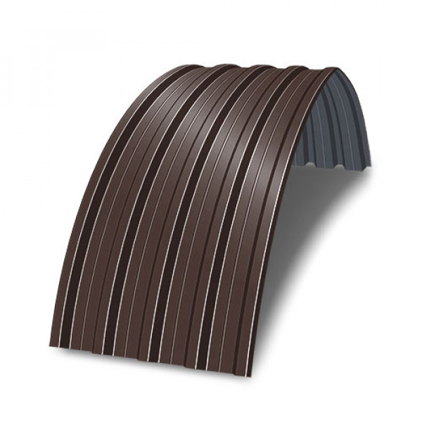 Профнастил Н60ПГ-0.7, Ширина-845, RAL 8017, Полиэстер