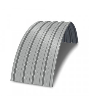 Профнастил Н60ПГ-0.7, Ширина-845, RAL 9006, Полиэстер