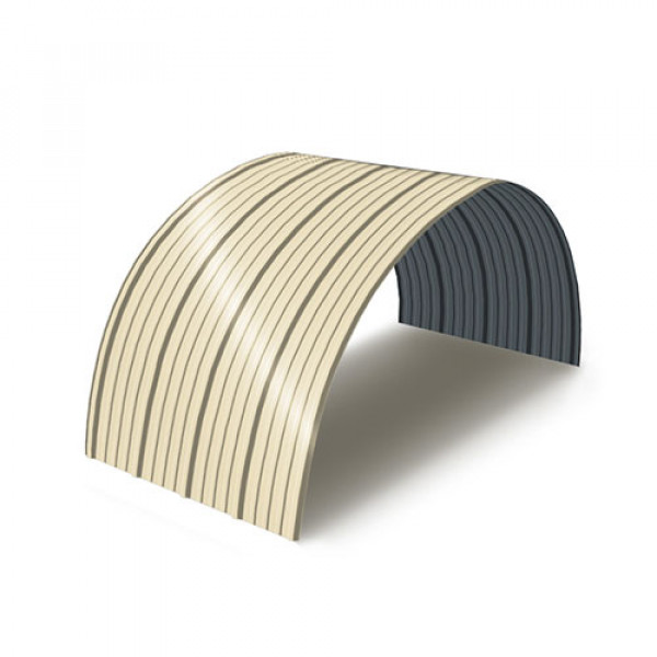 Профнастил НС18ПГ-0.5, Ширина-1120, RAL 1015, Полиэстер