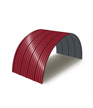 Профнастил НС18ПГ-0.55, Ширина-1120, RAL 3003, Полиэстер