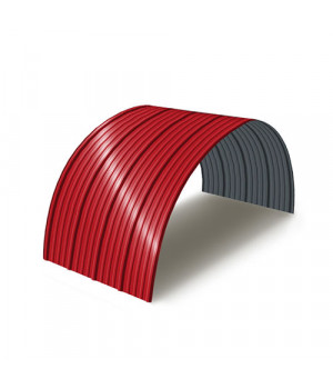 Профнастил НС18ПГ-0.55, Ширина-1120, RAL 3020, Полиэстер