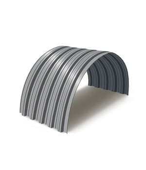 Профнастил НС35ПГ-0.8, Ширина-1000, RAL 7004, Полиэстер