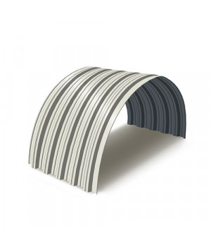 Профнастил НС35ПГ-0.8, Ширина-1000, RAL 9003, Полиэстер