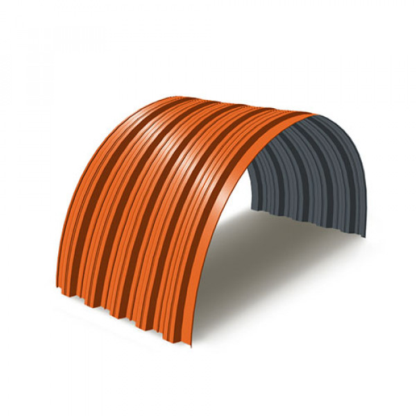 Профнастил НС35ПГ-0.5, Ширина-1000, RAL 2004, Полиэстер