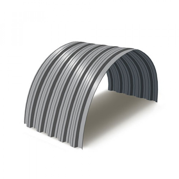 Профнастил НС35ПГ-0.7, Ширина-1000, RAL 7004, Полиэстер