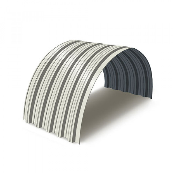 Профнастил НС35ПГ-0.45, Ширина-1000, RAL 9003, Полиэстер