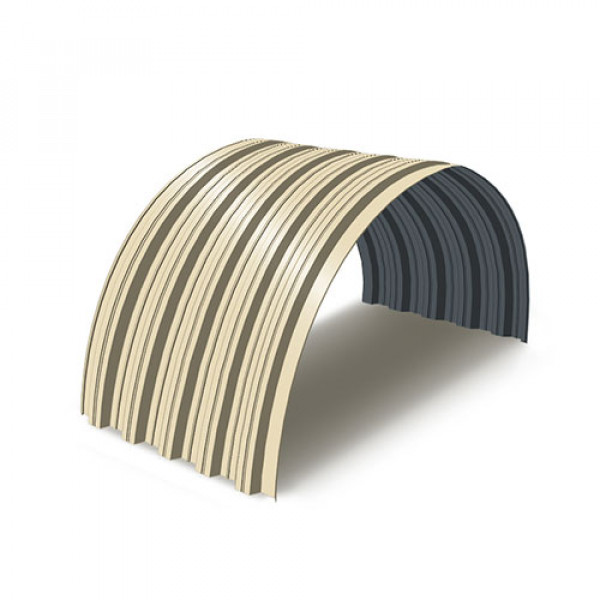 Профнастил НС35ПГ-0.45, Ширина-1000, RAL 1015, Полиэстер