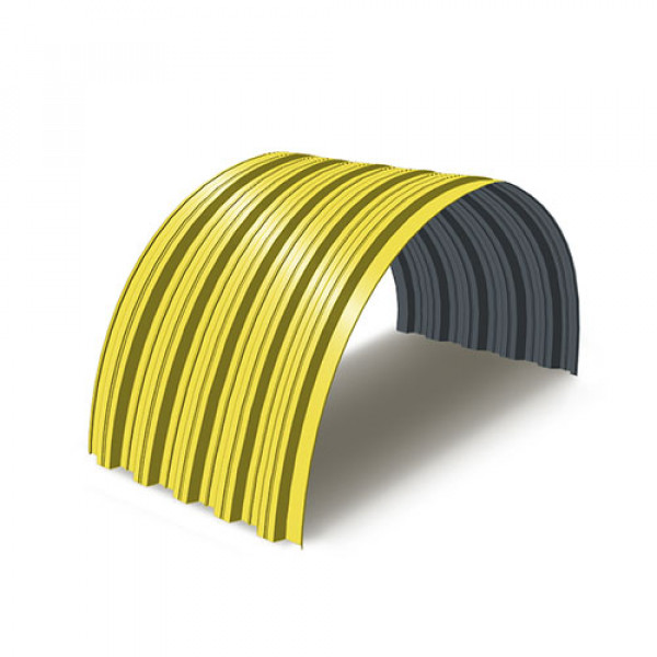 Профнастил НС35ПГ-0.45, Ширина-1000, RAL 1018, Полиэстер