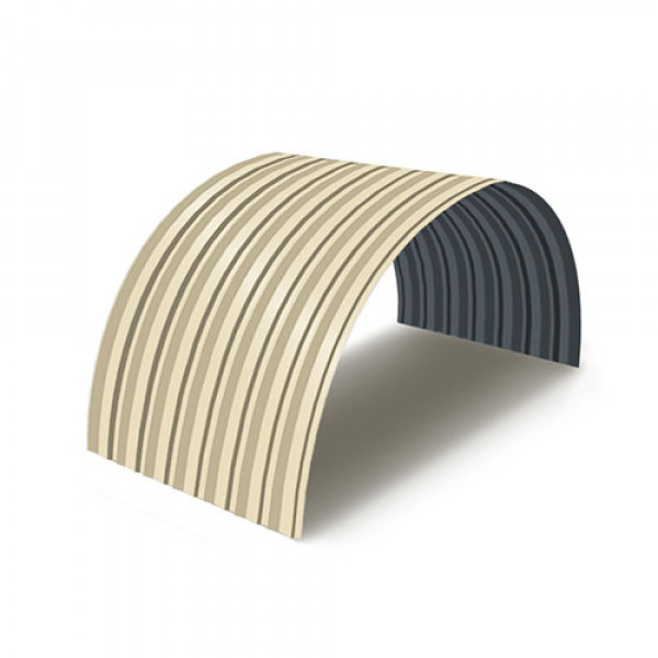 Профнастил С15ПГ-0.5, Ширина-1150, RAL 1015, Полиэстер