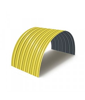 Профнастил С15ПГ-0.65, Ширина-1150, RAL 1018, Полиэстер