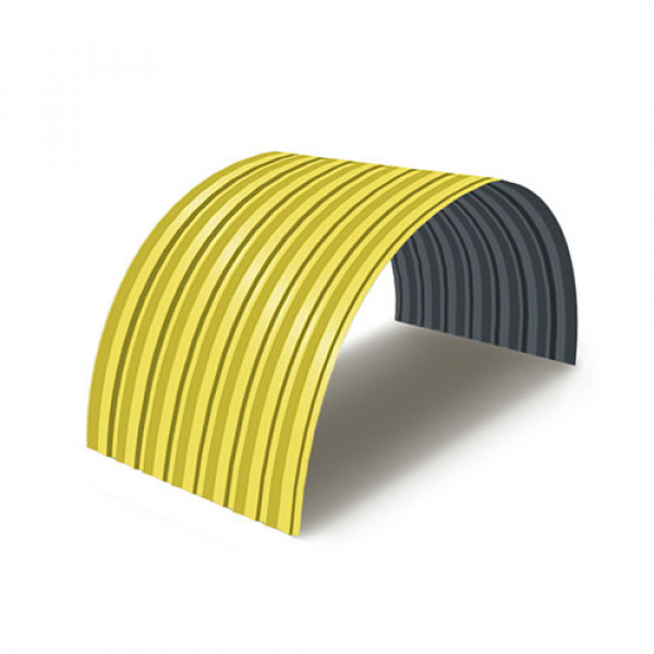 Профнастил С15ПГ-0.6, Ширина-1150, RAL 1018, Полиэстер