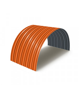 Профнастил С15ПГ-0.65, Ширина-1150, RAL 2004, Полиэстер