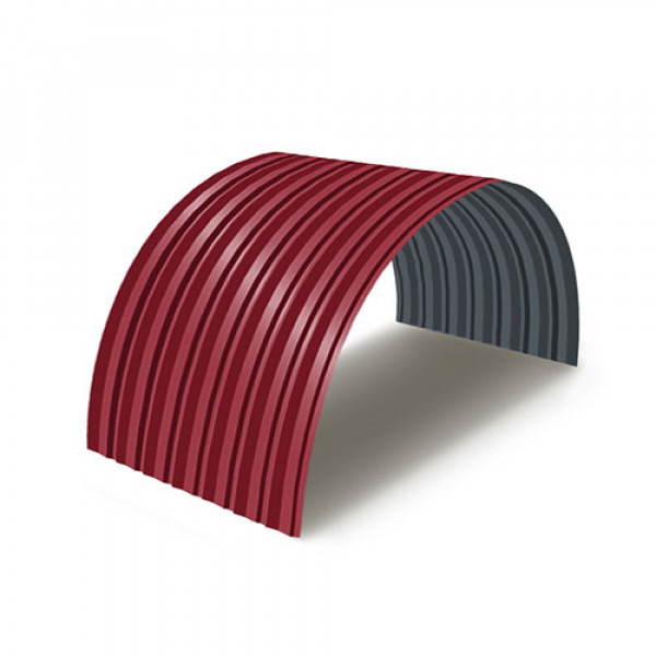 Профнастил С15ПГ-0.6, Ширина-1150, RAL 3003, Полиэстер