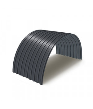 Профнастил С17ПГ-0.7, Ширина-1100, Полиэстер RAL7024