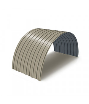 Профнастил С17ПГ-0.7, Ширина-1100, Полиэстер RAL1035