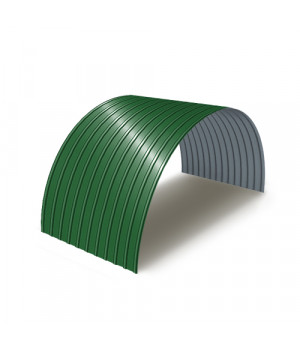 Профнастил С18ПГ-0.7, Ширина-1100, Полиэстер RAL6002