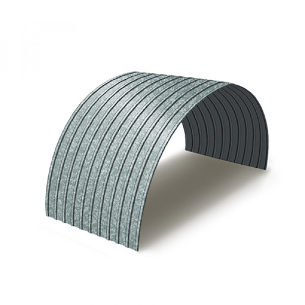 Профнастил С18ПГ-0.75, Ширина-1100, Оцинкованный