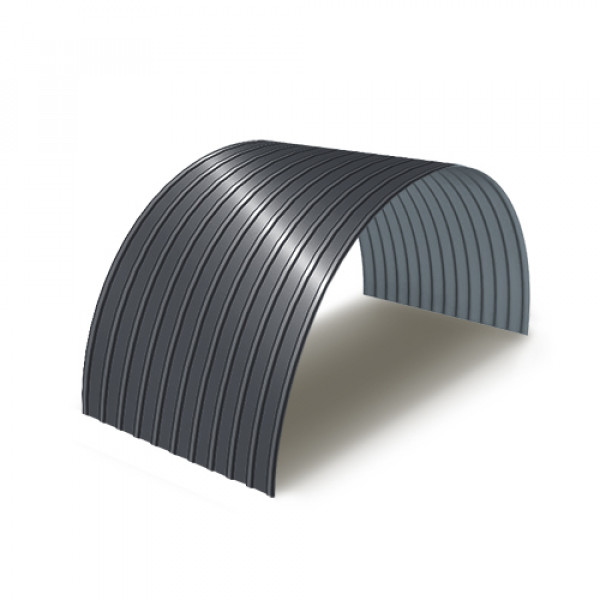 Профнастил С18ПГ-0.7, Ширина-1100, Полиэстер RAL7024